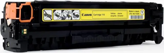 Alt view image 10 of 13 - Canon - 2659B001AA - Canon 118 Toner Cartridge - Laser - Yellow
