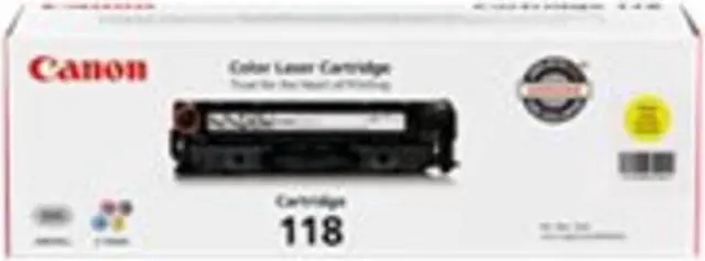 Alt view image 12 of 13 - Canon - 2659B001AA - Canon 118 Toner Cartridge - Laser - Yellow