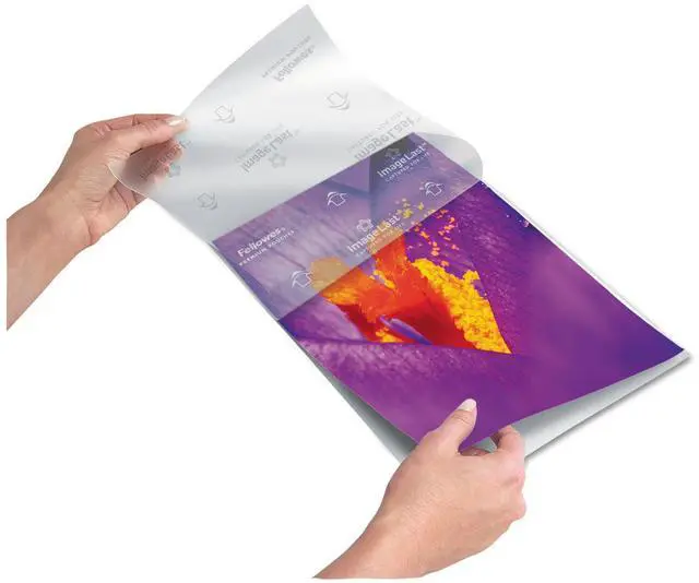 Alt view image 13 of 20 - FELLOWES 5204002 Fellowes 5204002 5mm letter-size laminating pouches 50 pk
