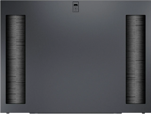 Alt view image 4 of 5 - APC AR7375 NetShelter SX 48U 1070mm Split Feed Through Side Panels Black Qty 2