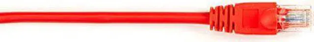 Alt view image 7 of 8 - Black Box CAT5EPC-010-RD Black Box CAT5e Value Line Patch Cable, Stranded, Red, 10-Ft. (3.0-m) - Category 5e for Network Device - Patch Cable - 10 ft - 1 x RJ-45 Male Network - 1 x RJ-45 Male Network