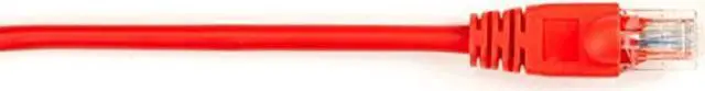 Alt view image 6 of 7 - Black Box CAT5EPC-003-RD Black Box CAT5e Value Line Patch Cable, Stranded, Red, 3-ft. (0.9-m) - Category 5e for Network Device - Patch Cable - 3 ft - 1 x RJ-45 Male Network - 1 x RJ-45 Male Network -