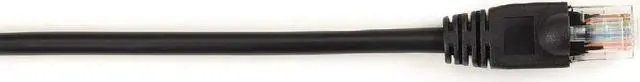 Alt view image 8 of 9 - Black Box CAT5e Value Line Patch Cable, Stranded, Black, 1-ft. (0.3-m)