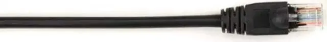 Alt view image 5 of 6 - Black Box CAT5EPC-007-BK CAT5e 100-MHz Stranded Ethernet Patch Cable - Unshielded, PVC, Snagless Boot, Black, 7 ft.