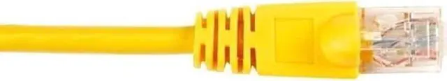 Alt view image 8 of 8 - Black Box CAT6PC-003-YL Black Box CAT6 Value Line Patch Cable, Stranded, Yellow, 3-ft. (0.9-m) - Category 6 for Network Device - Patch Cable - 3 ft - 1 x RJ-45 Male Network - 1 x RJ-45 Male