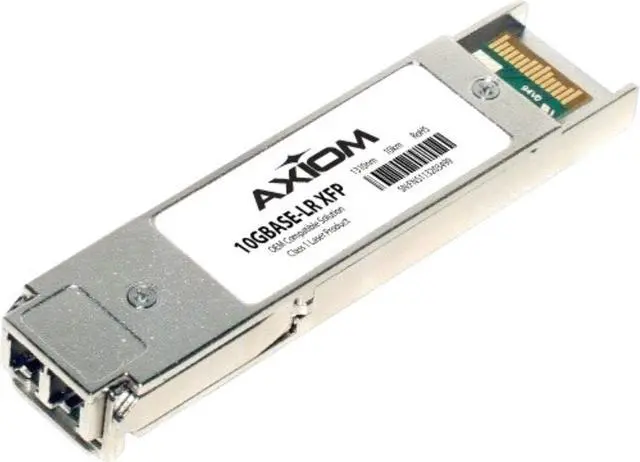 Alt view image 8 of 9 - Axiom XFP Transceiver Modules are certified 100% compliant in all OEM applications. They are pre-configured with an application specific code to meet the requirement set forth by the router and switch OEMs. Axiom compatible transceivers per