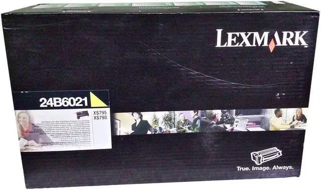 Alt view image 9 of 9 - LEXMARK XS795, XS798 YELLOW EXTRA HIGH YIELD RETURN PROGRAM PRINT CARTRIDGE