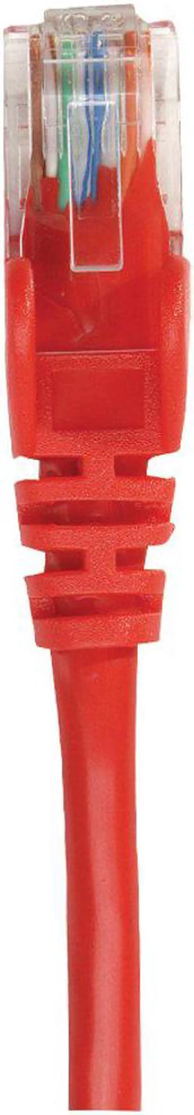 Alt view image 3 of 6 - Intellinet Network Cable, Cat5e, UTP, RJ45 Male / RJ45 Male, 0.5 m (1.5 ft.), Red