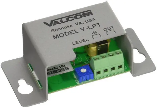 Alt view image 3 of 6 - Valcom V-LPT One way Paging Adapter for the input of one-way amplifiers and/or Valcom One-Way Self-Amplified Speakers or Horns