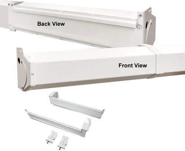 Main image of Floating Screen Bracket (White), 6 X 27, White