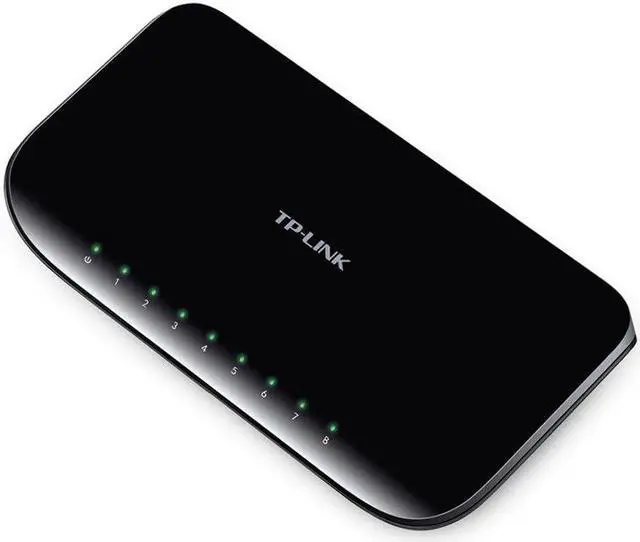 Alt view image 12 of 14 - TP Link DW2695 8-Port Gigabit Desktop Switch
