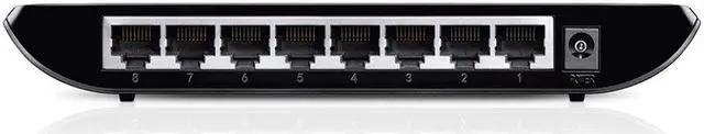Alt view image 11 of 14 - TP Link DW2695 8-Port Gigabit Desktop Switch