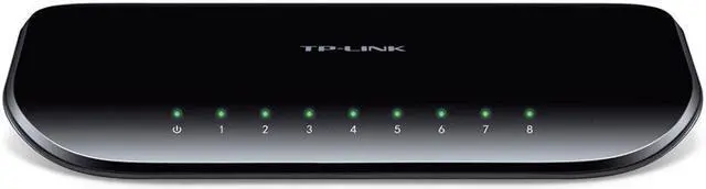 Alt view image 14 of 14 - TP Link DW2695 8-Port Gigabit Desktop Switch
