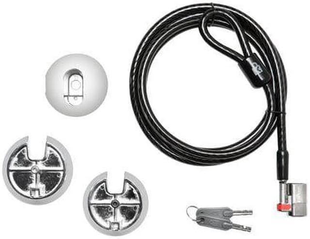 Alt view image 10 of 20 - Kensington SafeDome Secure for iMac 6ft Steel Cable Black K64962USA