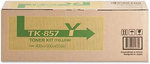 Alt view image 6 of 9 - Kyocera TK857Y Toner Cartridge - Yellow
