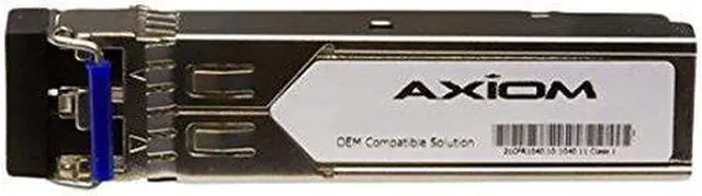 Alt view image 6 of 6 - Axiom SFP Transceiver Modules are certified 100% compliant in all OEM applications. They are pre-configured with an application specific code to meet the requirement set forth by the router and switch OEMs. Axiom compatible transceivers per