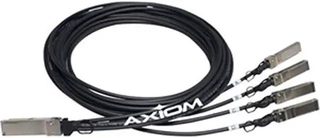 Alt view image 5 of 5 - Axiom Qsfp+ To Qsfp+ Passive Twinax Cable 1m - Twinaxial