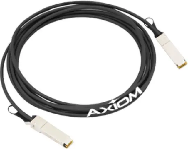 Alt view image 2 of 2 - Axiom Qsfp+ To Qsfp+ Passive Twinax Cable 5m - Twinaxial