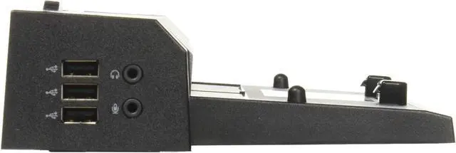 Alt view image 9 of 9 - AXIOM E-PORT PLUS REPLICATOR USB 3.0 W/130-WATT POWER ADAPTER CORD FOR DELL