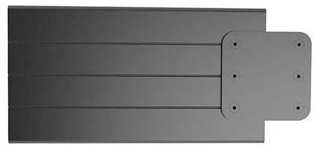 Alt view image 4 of 5 - Chief 8" Fusion Series Vw Extrusion FCAX Extender LCM LBM LCM Floor Ceiling Monitor Display Bracket Mount Kit Black  FCAX08