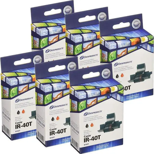 Alt view image 10 of 12 - DATAPRODUCTS R1427 DPC IR-40T RED/BLACK INK ROLLER