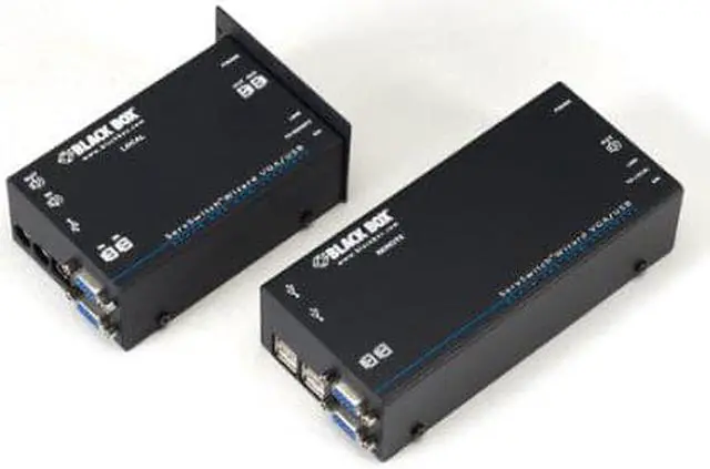 Alt view image 6 of 9 - BLACK BOX ACU5250A-R2 SERVSWITCH WIZARD USB KVM EXTENDER WITH DUAL-HEAD VGA AND AUDIO