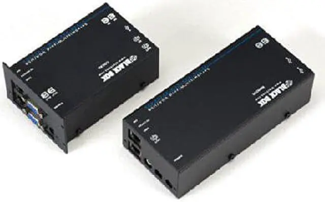 Alt view image 7 of 9 - BLACK BOX ACU5250A-R2 SERVSWITCH WIZARD USB KVM EXTENDER WITH DUAL-HEAD VGA AND AUDIO