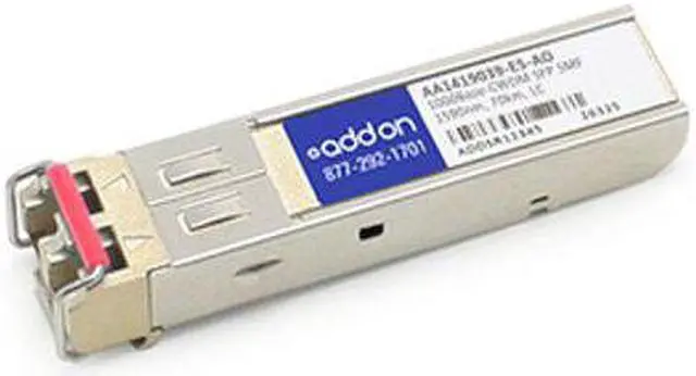 Alt view image 3 of 3 - AddOn - Network Upgrades Nortel AA1419039-E5 Compatible 1000Base-XD CWDM SFP