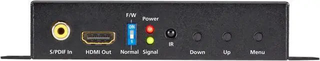 Alt view image 4 of 9 - Black Box AVSC-VIDEO-HDMI Component/Composite-to-HDMI Scaler and Converter with Audio