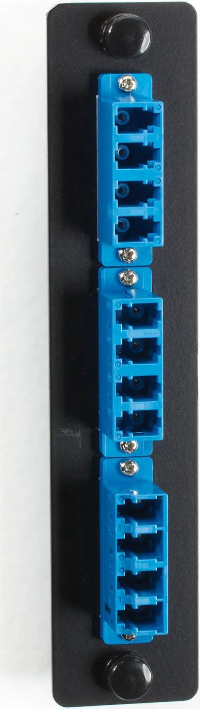 Alt view image 9 of 10 - BLACK BOX JPM455C-R2 FIBER ADAPTER PANEL - LOW-DENSITY, SINGLEMODE, CERAMIC SLEEVE, (6) LC DUPLEX, BL