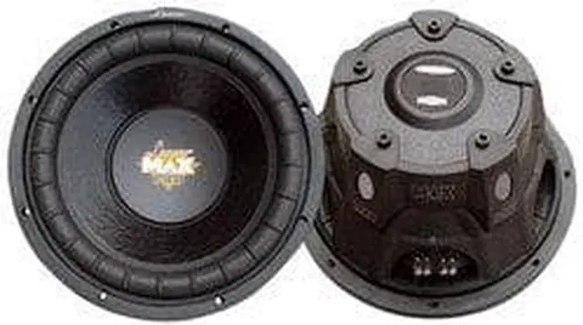 Alt view image 9 of 18 - Lanzar MAXP64 Max Pro 6.5 Inch 600 Watt Power 4 Ohm Car Subwoofer Audio System