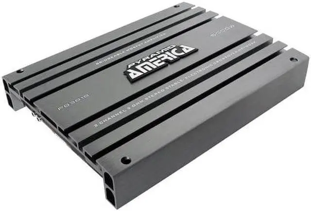 Alt view image 13 of 14 - NEW PYRAMID PB3818 5000 Watt 2-Channel Car Audio Amplifier + 1/0 Gauge Amp Kit