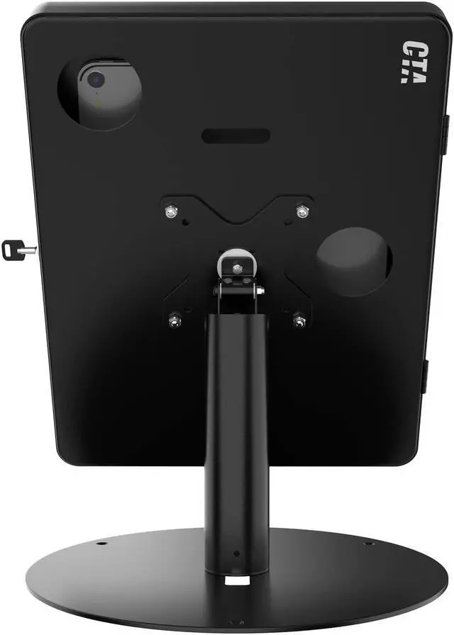 Alt view image 18 of 20 - CTA Digital Hyperflex Security Kiosk Stand for Tablets Black PADHSKSB