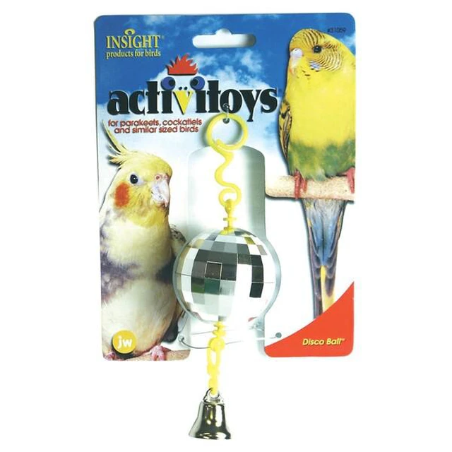 Alt view image 3 of 3 - JW DISCO BALL BIRD TOY