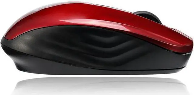Alt view image 12 of 12 - Adesso  iMouse S50R - 2.4GHz Wireless Mini Mouse - Optical - Wireless - Radio Frequency - Red - USB - 1200 dpi - Computer, Notebook - Scroll Wheel - 3 Button(s) - Symmetrical
