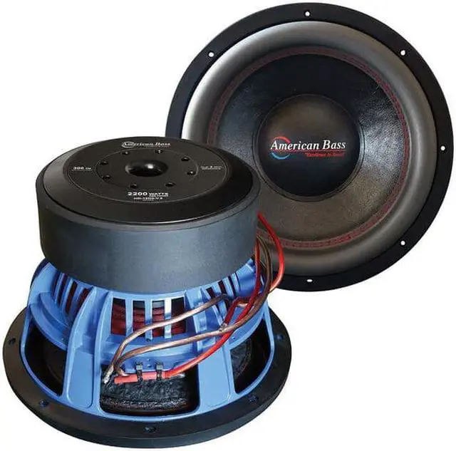 Main image of American Bass 12" Woofer 2200W Rms / 4000 Watts Max 2 Ohm Dvc
