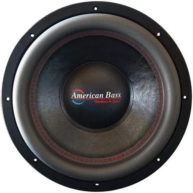 Alt view image 2 of 4 - American Bass 12" Woofer 2200W Rms / 4000 Watts Max 2 Ohm Dvc