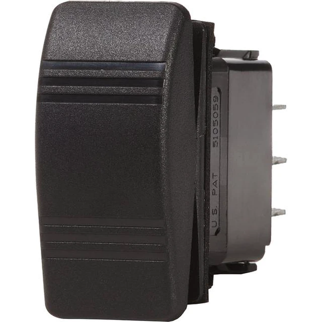 Alt view image 5 of 6 - Blue Sea Water Resistant Contura Switch-Black - 8292