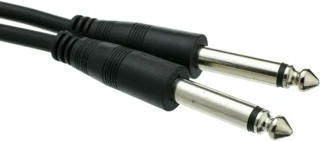 Alt view image 2 of 2 - Cable Wholesale 1/4 inch Mono Patch Cable, 1/4 Male, 50 foot
