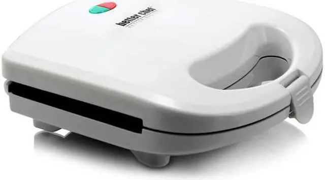 Alt view image 8 of 8 - Better Chef Panini Grill/Contact Grill Sandwich Maker, White IM-285W