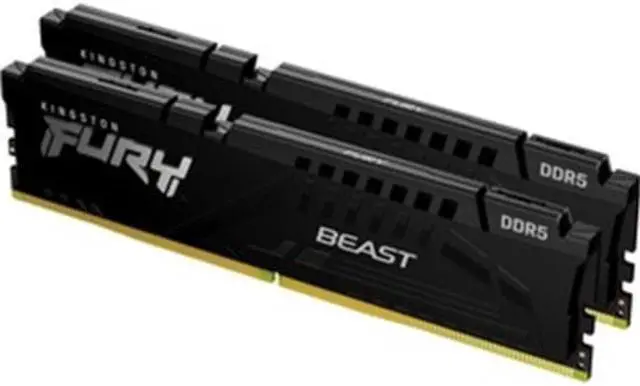 Alt view image 7 of 12 - Kingston FURY Beast 16GB 2 x 8GB DDR5 SDRAM Memory Kit KF548C38BBK216