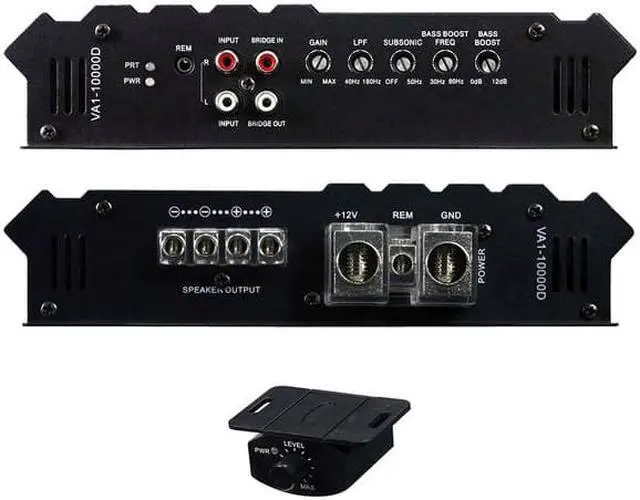 Alt view image 7 of 8 - Power Acoustik Monoblock Amplifier, 1600W Max