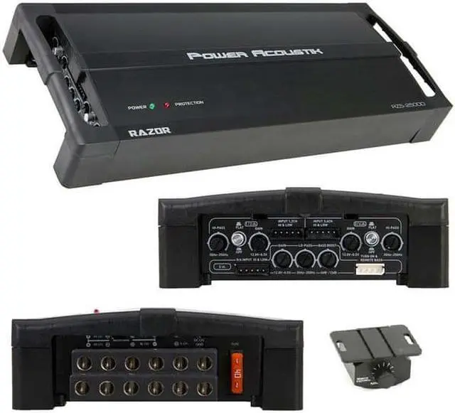 Alt view image 13 of 15 - Power Acoustik Class D Amplifier 2500W Max