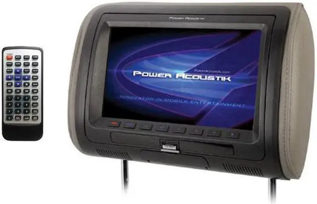 Alt view image 9 of 10 - Power Acoustik Hdvd-71Cc 7In Univ Hdrst Mon W/Dvd