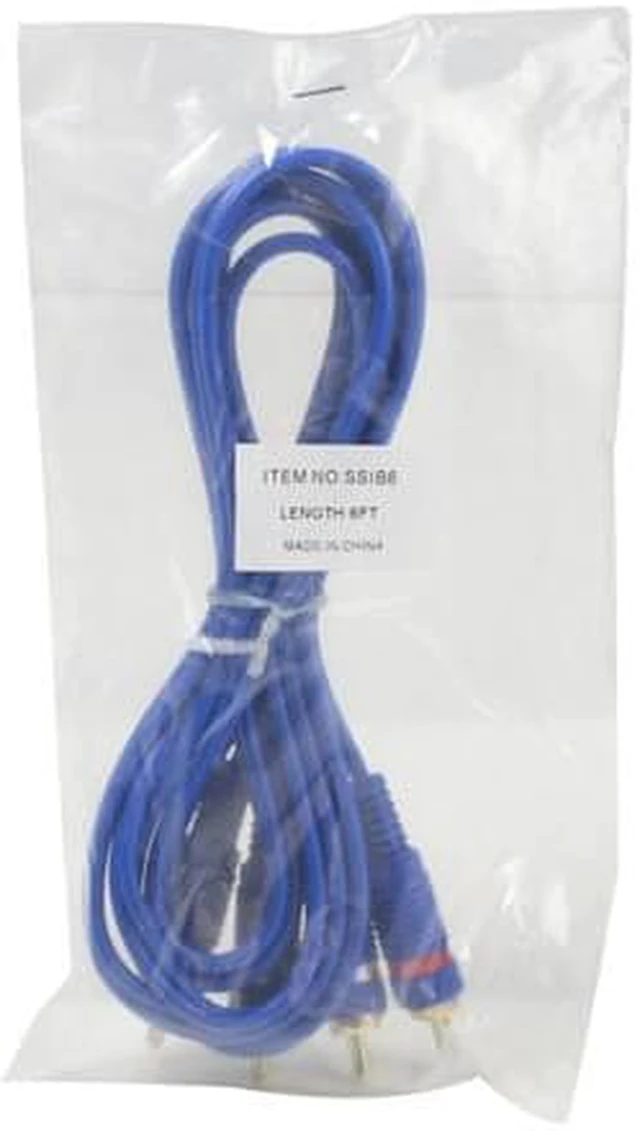Alt view image 5 of 5 - Stinger 6ft Rca Blue Stinger Select