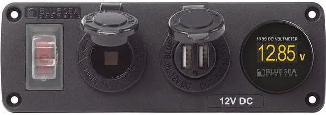 Alt view image 12 of 12 - Exterior Panel, 12VDC/USB/Voltmeter