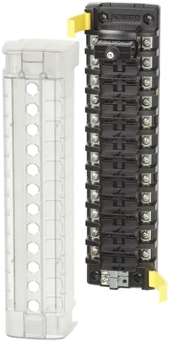 Alt view image 5 of 7 - Blue Sea 5051 ST CLB Circuit Breaker Block - 12 Position