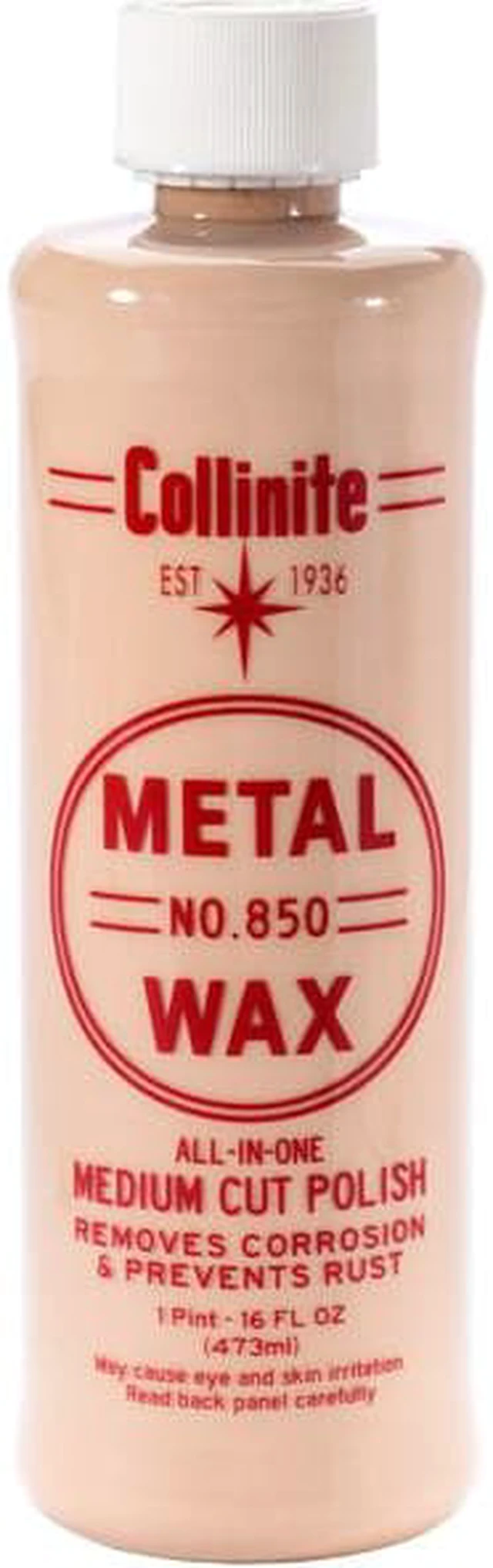 Main image of Collinite 850 Metal Wax - Medium Cut Polish - 16Oz