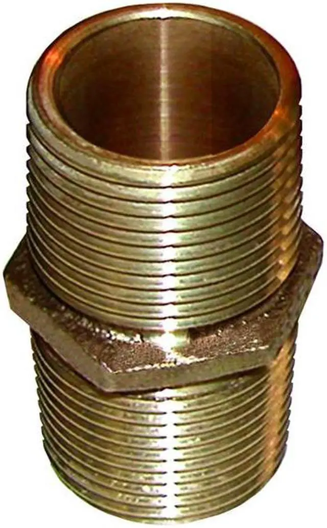 Alt view image 7 of 7 - Groco PN-1500 Bronze Pipe Nipple