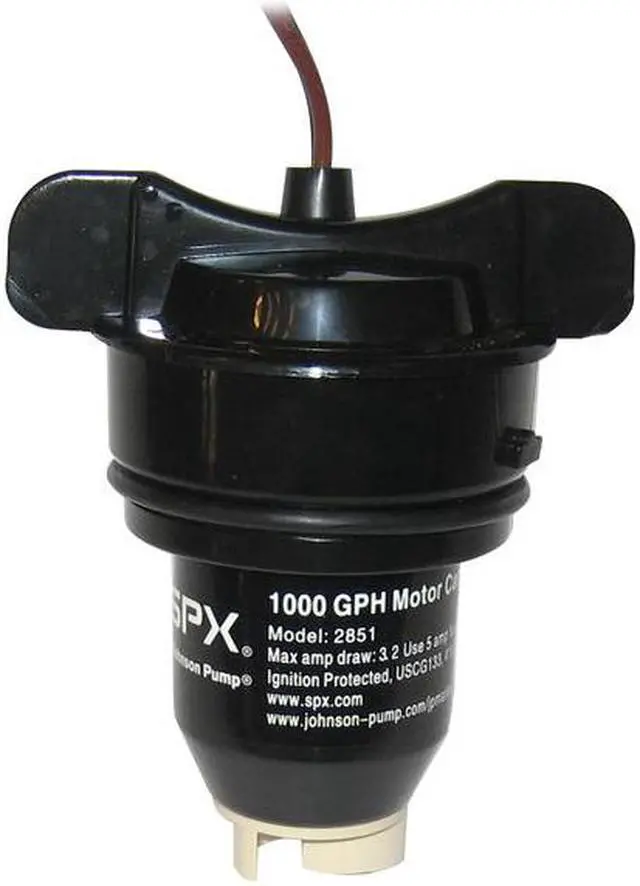 Alt view image 7 of 8 - JOHNSON PUMP 1000 GPH MOTOR CARTRIDGE ONLY